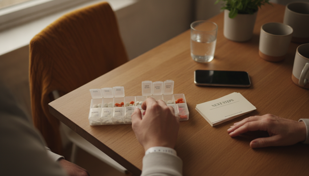 Patient organizing follow-up care to keep PHP treatment authorized
