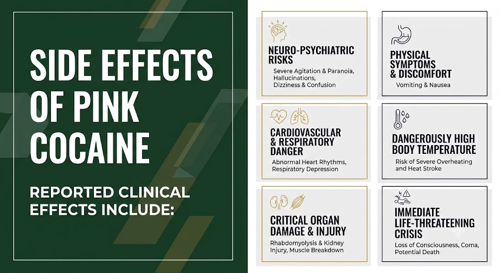 Pink Cocaine Side Effects and Dangers
