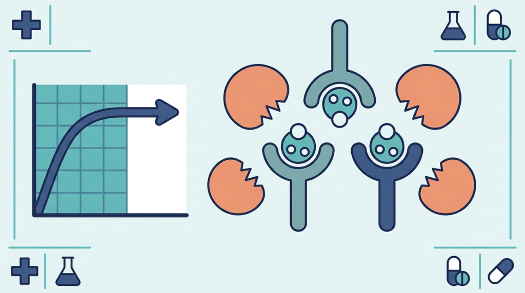 Buprenorphine ceiling effect illustration for Suboxone safety and overdose risk