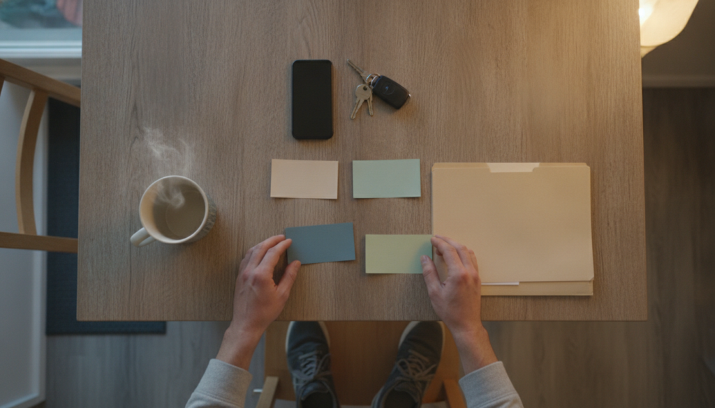 After-work IOP schedule planning with medical leave documents